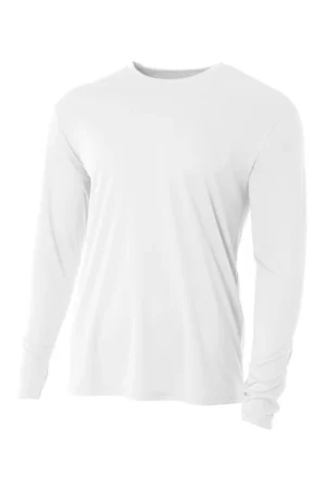 A4 Youth Cooling Performance Long Sleeve Tee - Sport