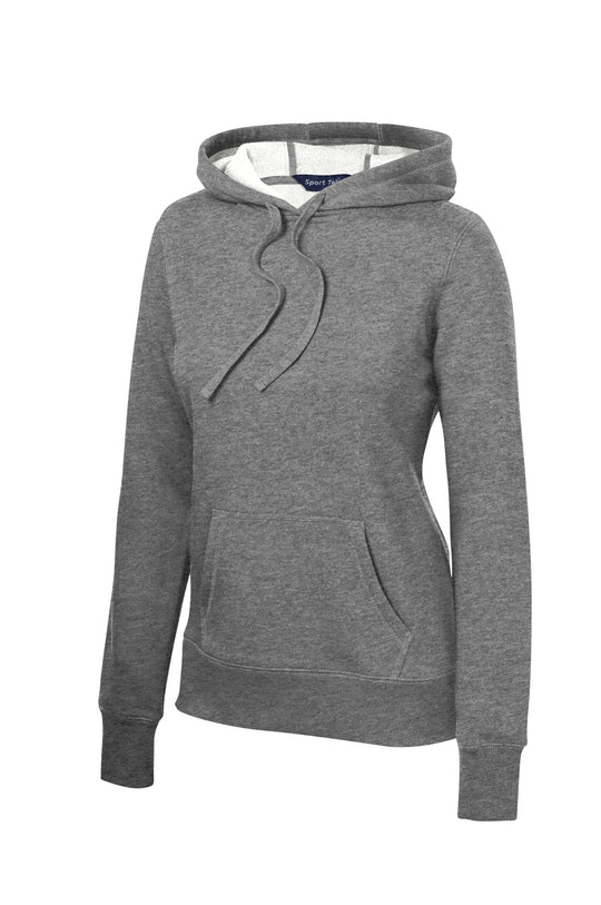 Sport-Tek® Women's Pullover Hooded Sweatshirt - Sport Center Chest Logo - Image 2