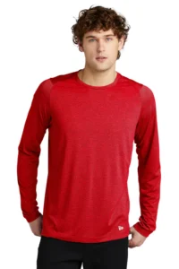New Era ® Series Performance Long Sleeve Crew Tee. - Sport