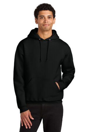 Jerzees Rugged™ Unisex Hooded Sweatshirt - Left Chest Logo