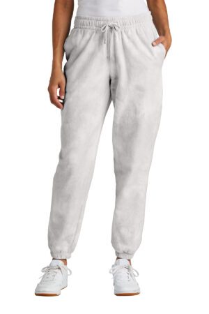 Port & Co™ Women's Beach Wash® Cloud Tie-Dye Sweatpant
