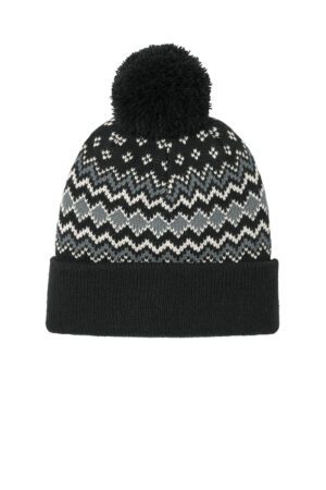 Port Authority® Alpine Pom Beanie