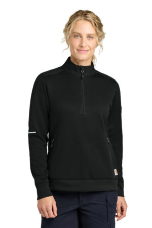 Carhartt® Women’s FLD & RSCU 1/2-Zip Mid-Layer